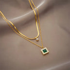 Tirena Valeure Necklace | Gold