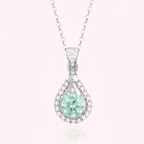 Alindra Voselle Necklace | White Gold