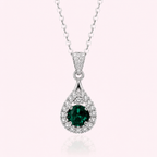 Alindra Voselle Necklace | White Gold