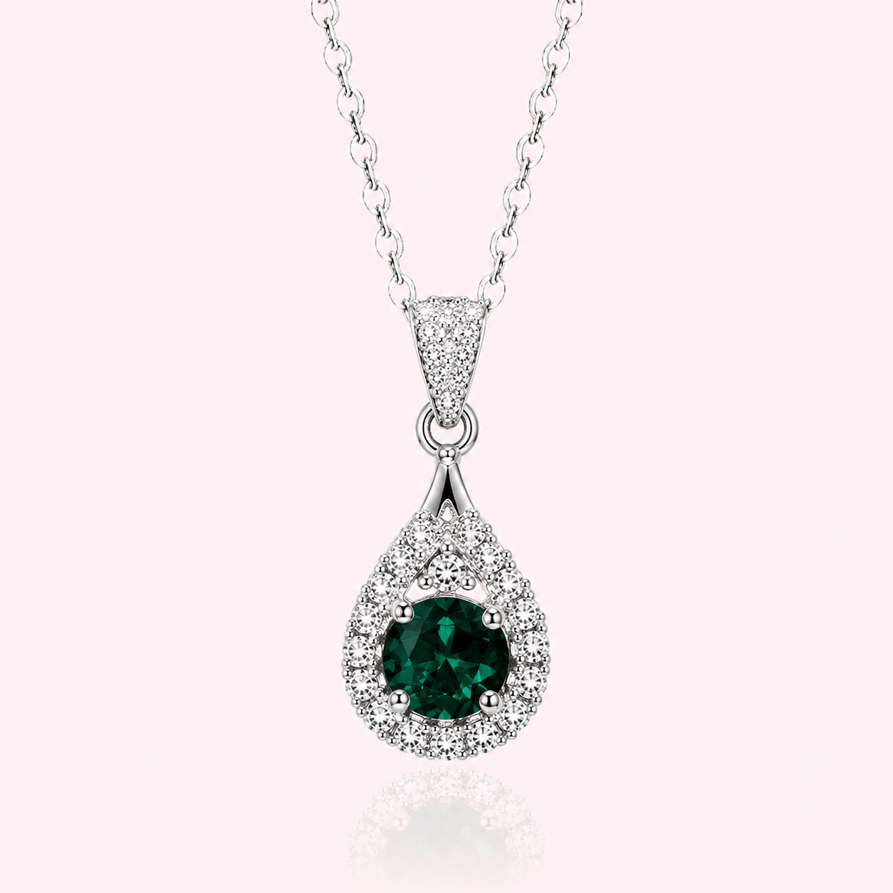Alindra Voselle Necklace | White Gold
