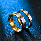 Forever Love Couple Ring | Gold