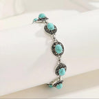 Corvelle Noble Emblem Bracelet | White Gold