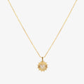 Sunray Love Necklace | Gold