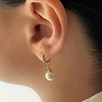 Golden Grace Pearl Jewelry Set | Gold